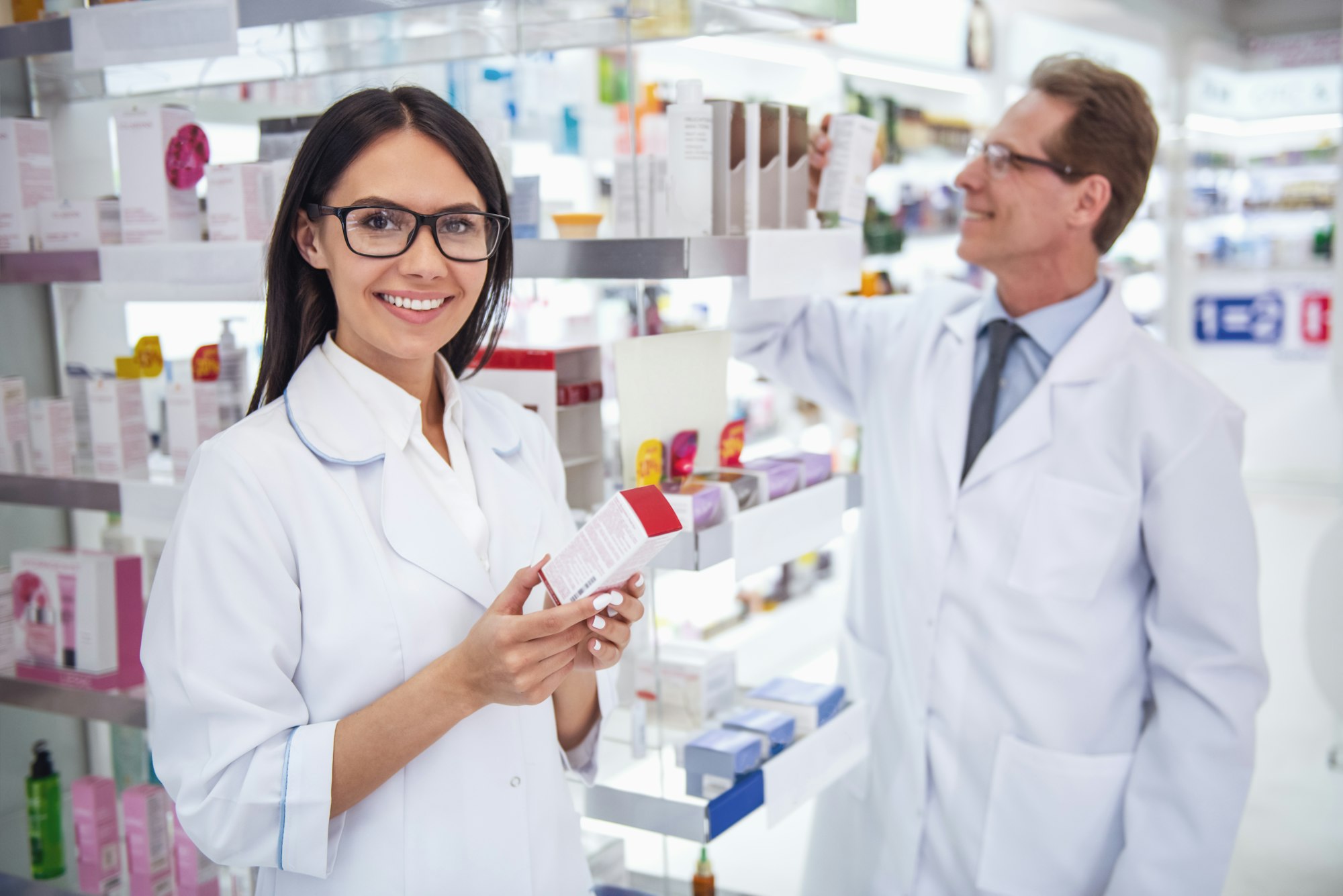 Couple of pharmacists